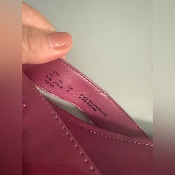 COACH FLAT SANDALS 9.5 - Picture 6 of 11